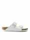 Arizona Birko-Flor Women's Anatomic Sandals White Narrow Fit