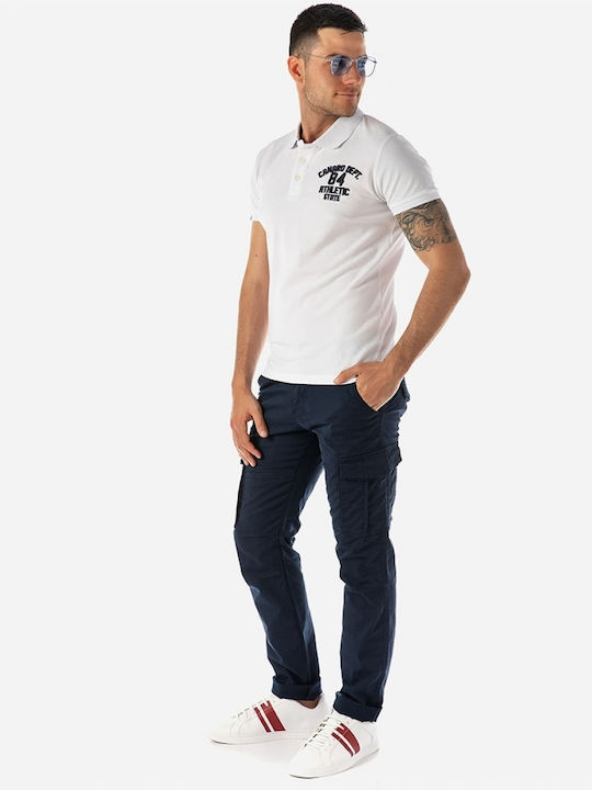 Camaro Herren T-Shirt Kurzarm Weiß