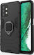 Hurtel Umschlag Rückseite Kunststoff Schwarz (Galaxy A32 5G)