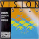 Thomastik Set of Synthetic Core Strings for Violin 4/4 / 7/8 Vision Solo Violin Set Medium 4/4