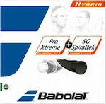 Babolat Hybrid Χορδή Τένις Λευκή Φ1.25mm