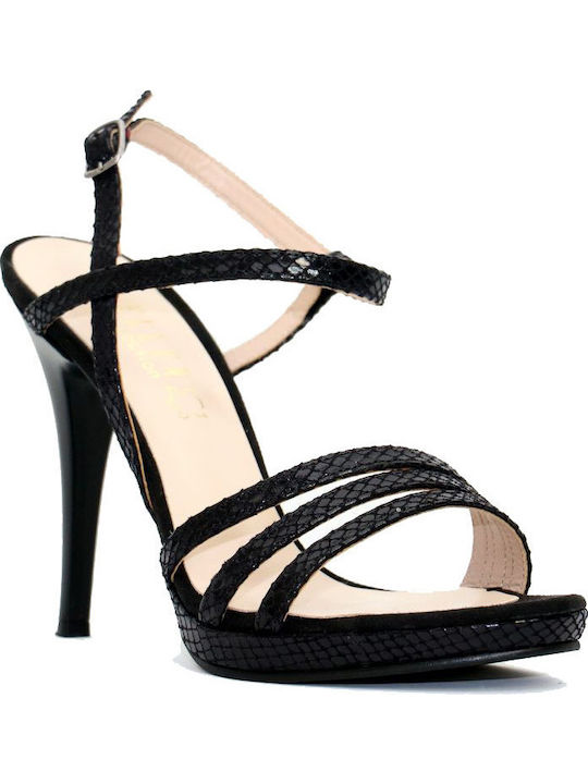 Ellen Sandals Black