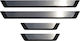 Omtec Car Interior Decorative Door Sills 4pcs