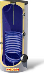 Ηλιοκάμ Boiler Λεβητοστασίου Glass 160lt με δύο Εναλλάκτες