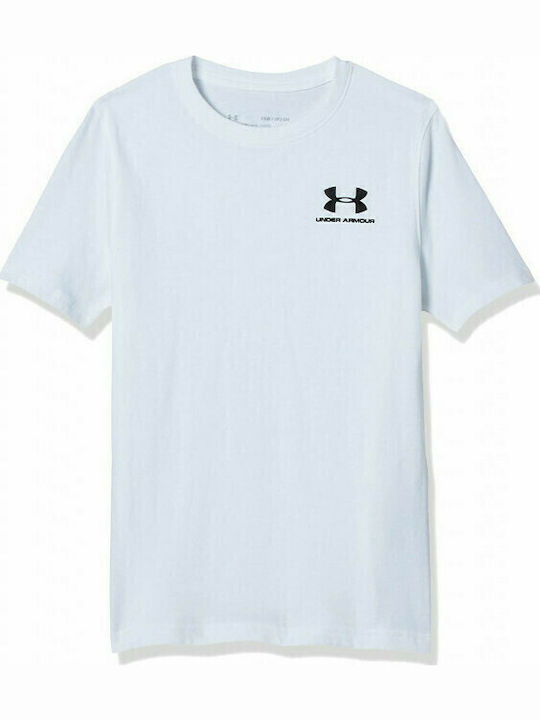 Under Armour Детска тениска Бял