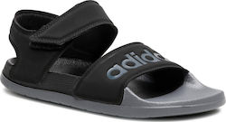 Adidas Adilette Ανδρικά Σανδάλια σε Μαύρο Χρώμα