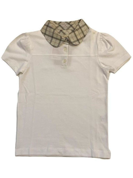 Kids' blouse BARBOUR White CML0106WH11-V52