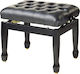 Stagg PB85 BKP Stool Piano Adjustable High Gloss Black L58xW42xH45-54cm