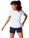 ASICS Court Piping Women's Athletic T-shirt Fast Drying White