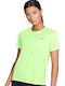 Nike Dri-Fit Miler Athletic Women's T-Shirt Green AJ8121-701