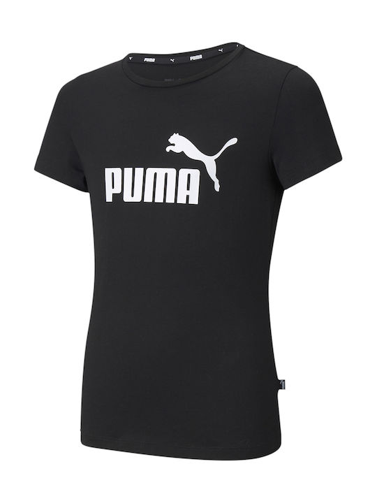 Puma Детска тениска Черно