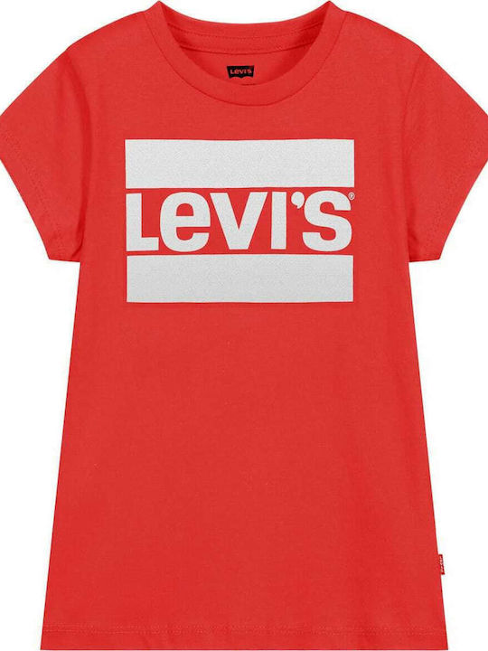Levi's Παιδικό T-shirt Κόκκινο