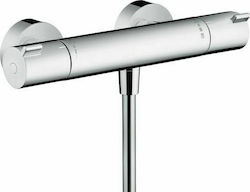 Hansgrohe Ecostat 1001 CL Батерия Баня Термостатичен Сребрист Hansgrohe Ecostat 1001 CL Батерия Баня Термостатичен Сребрист