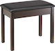 Soundsation Σκαμπό Πιάνου Rosewood Μ57xΠ33.5xΥ48cm