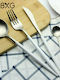 Cutlery Set Stainless White 24pcs