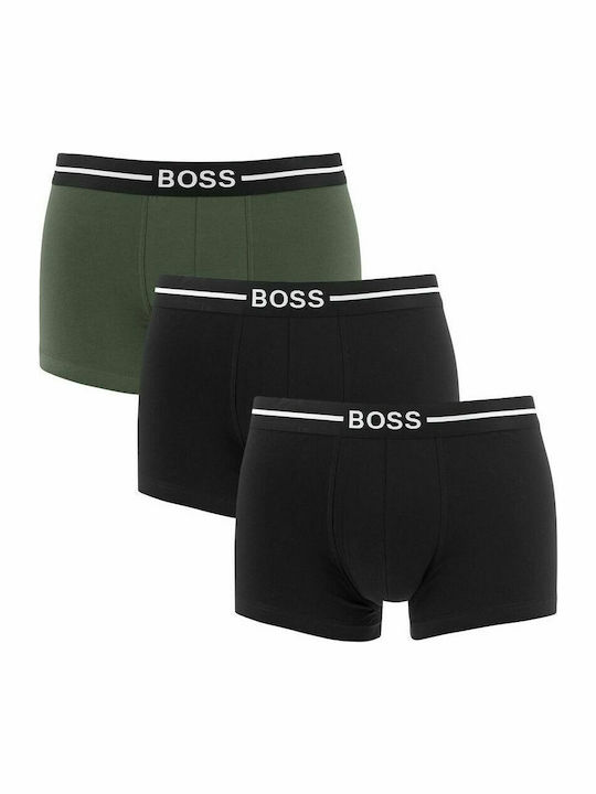 Hugo Boss Boxeri pentru bărbați Multicolor 3Pachet