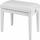 Soundsation Σκαμπό Πιάνου Ρυθμιζόμενο White Μ54xΠ23xΥ44.5-53.5cm