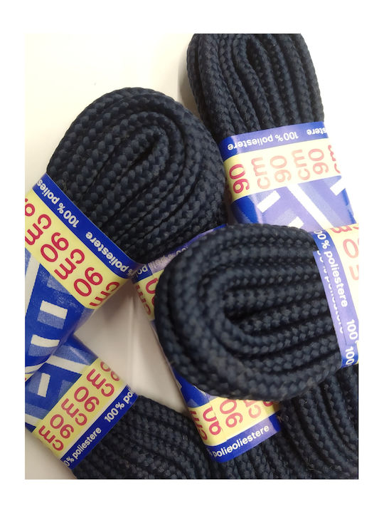 Shoe laces (col.22) Dark blue 90cm /1 pair.