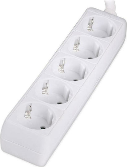 Powertech Power Strip 5 Positions with Cable 5m