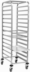 Yuksel Küchenwagen für gewerbliche Küche für 13 Tabletts H165xB44xT63cm