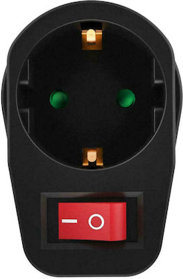 Powertech Single Socket Black