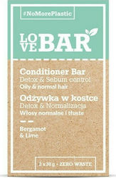 Bestsellers Distribution Lovebar Detox & Sebum Control Conditioner Bar 2x30gr