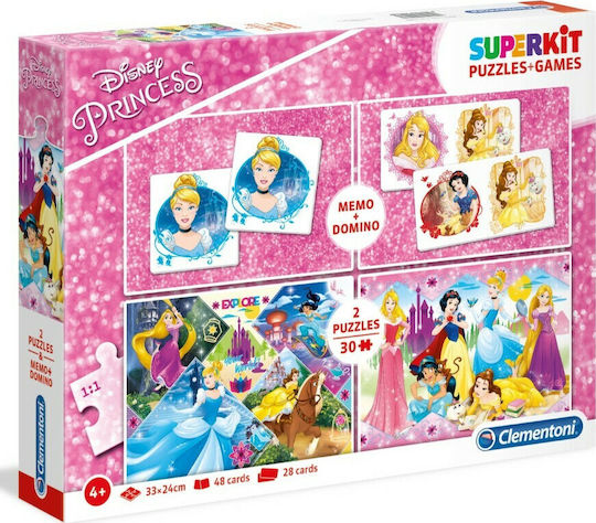 Kids Puzzle Disney Princess 4 in 1 for 4+ years old+ Years 60pcs Clementoni