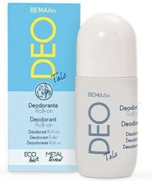 Bema Bio Deo Talc Deodorant Αποσμητικό σε Roll-On 50ml