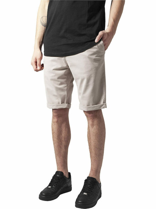 Urban Classics Ανδρική Βερμούδα Chino Μπεζ