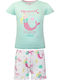 Energiers Kids' Pajamas Summer Light Blue Starfish