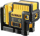 DEWALT Αυτορυθμιζόμενο Γραμμικό Αλφάδι Laser Πράσινης Δέσμης 10.8V με Εύρος Εργασίας 30m