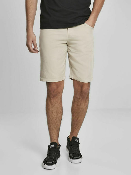 Urban Classics Ανδρική Βερμούδα Chino Μπεζ