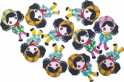 Uni Pap Wooden Figure 10pcs