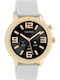 Oozoo Q00323 45mm Smartwatch με Παλμογράφο (Ροζ...