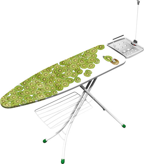 Gimi Prestige Masă De Călcat Pentru Fierul De Călcat Cu Aburi Compactă Galben Narcis 122x38x90cm