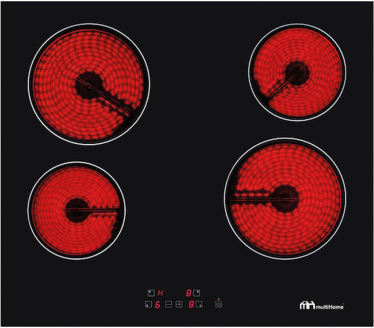 MultiHome Ceramic Autonomous Cooktop 59x52cm