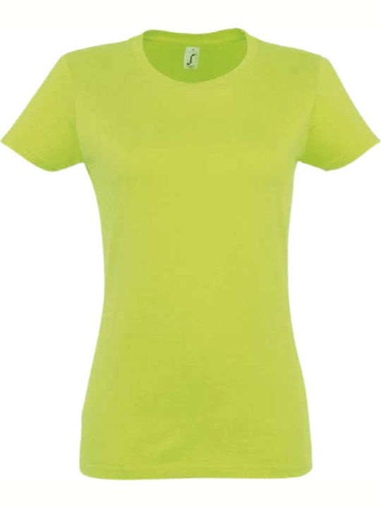 Sol's Imperial Γυναικείο Διαφημιστικό T-shirt Κοντομάνικο Apple Green