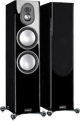 Monitor Audio Gold 300 Pair of Hi-Fi Speakers Floor 200W 3 No of Drivers W21xD33xH106cm. Black