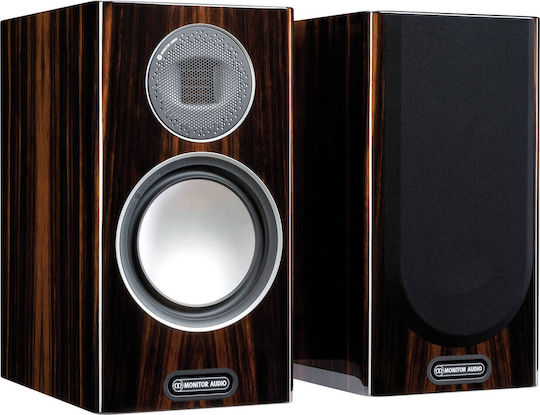 Monitor Audio Gold 100 Ζεύγος Ηχείων Hi-Fi Βιβλιοθήκης 120W 2 Δρόμων Π21xΒ30.3xΥ36.2εκ. Έβενος