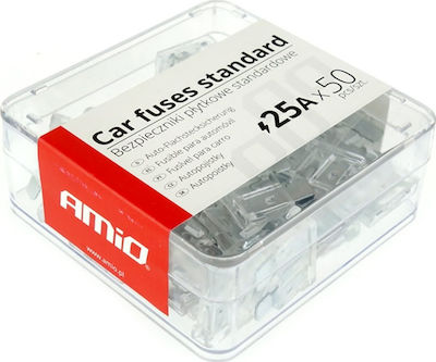 AMiO Car Fuse Set Blades 50pcs