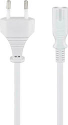 Goobay Euro - IEC C7 Cable 1.8m Λευκό 96035 Goobay Euro - IEC C7 Cable 1.8m Λευκό 96035