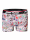 John Frank Men's Boxer Gray with Patterns