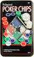 Argy Toys Set 100 Fise de Poker 50mm / 11.5gr in Cutie metalică