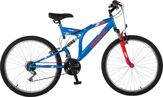 Orient Comfort Suspension 26" 2019 Μπλε Mountain Bike με 18 Ταχύτητες