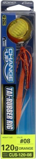 Owner 54249 Tai Rubber Cus Artificial Bait Speed Slider, slider 150gr 08 Set 3pcs