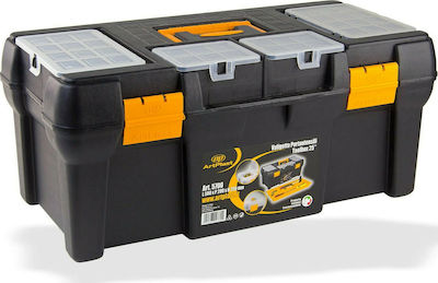 ArtPlast Hand Toolbox Plastic with Tray Organiser W58xD25xH28cm