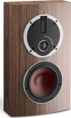 Dali Rubicon LCR Hi-Fi Speaker Wall Mounted 150W 3 No of Drivers W27.8xD14.2xH46.5cm. Walnut