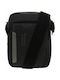 Polo Shoulder / Crossbody Bag X Case Small with Zipper, Internal Compartments & Adjustable Strap Black 15x5x19cm
