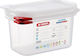 Araven Commercial Food Storage Container 1lt 17.6x10.8x10cm