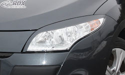 Autostyle Front Headlights Eyebrows for Renault Megane Iii 2008+